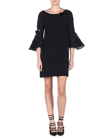 fendi sleeve oversized dress